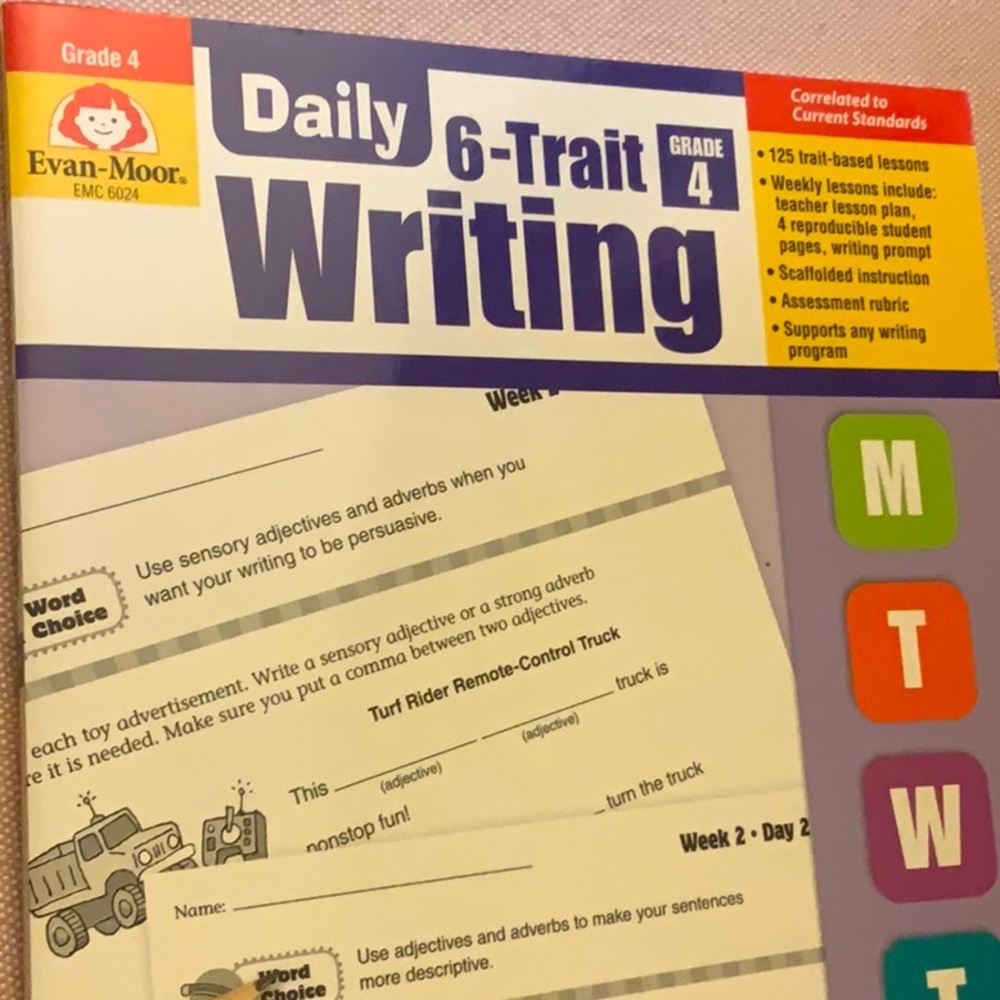 New lot of 4th grade workbooks - Picture 6 of 7